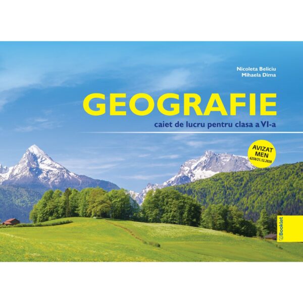 GM252.jpg Geografie - caiet de lucru pentru clasa a VI-a
