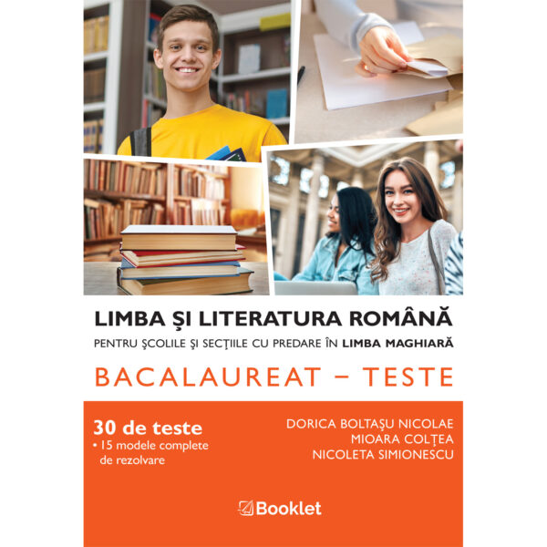 LC169.jpg Limba și literatura română pentru școlile și secțiile cu predare în limba maghiară. Bacalaureat - teste - an școlar 2025-2026