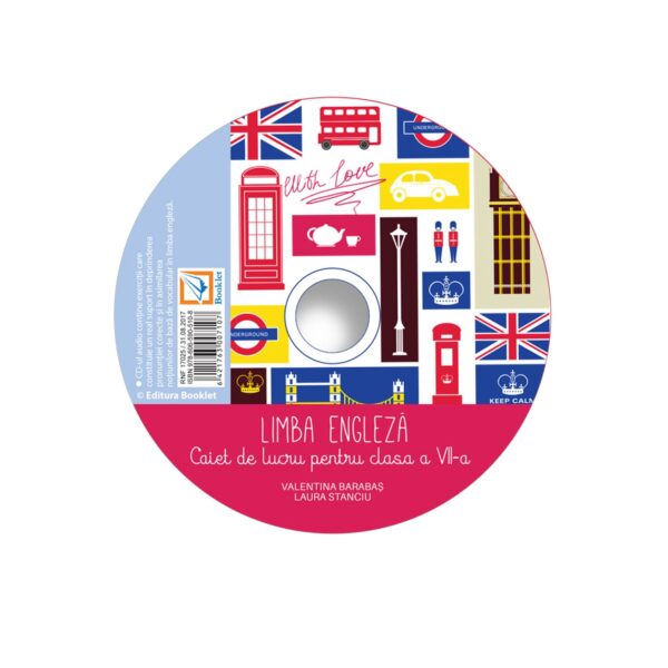 CD audio pentru Limba engleză – caiet de lucru pentru clasa a VII-a