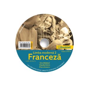CD audio pentru Limba modernă 2 Franceză  - caiet de lucru pentru clasa a VIII-a