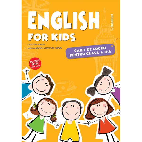English for kids - caiet de lucru pentru clasa a II-a