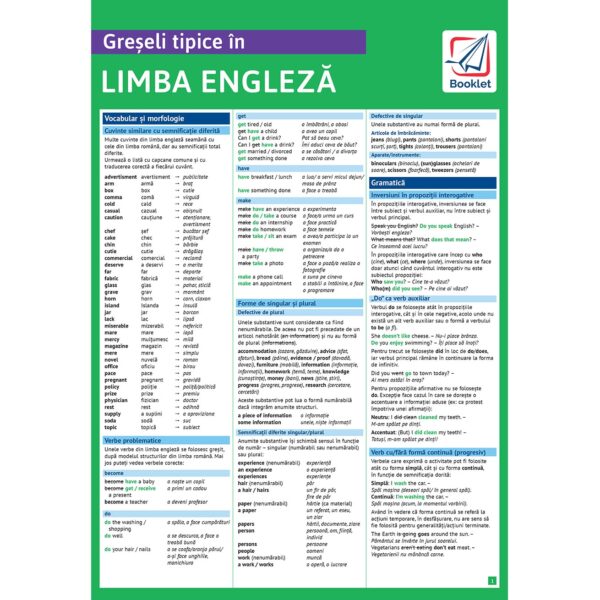 Greșeli tipice în limba engleză