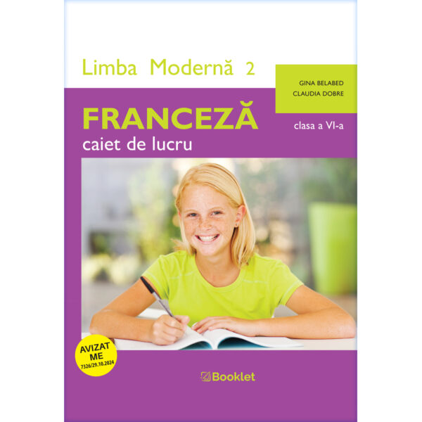 fr075-av.jpg Limba modernă 2 - Franceză - caiet de lucru pentru clasa a VI-a