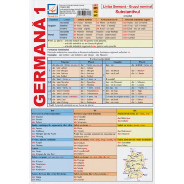 Pliant Gramatica limbii germane 1