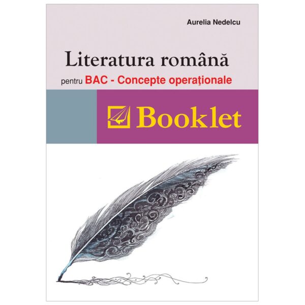 Literatura română pentru BAC – Concepte operaționale